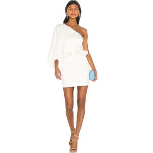 shona joy sofia asymmetrical mini dress Shona Joy